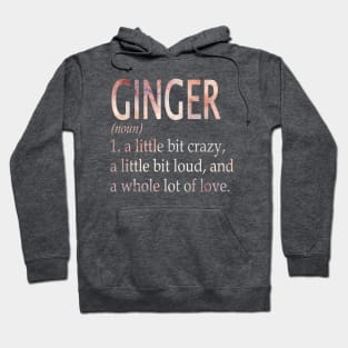 Ginger Girl Name Definition Hoodie